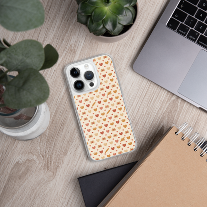 Tiny Hands Big Bakes Clear Case for iPhone® Bags & Accessories > Phone Cases ZomaModa