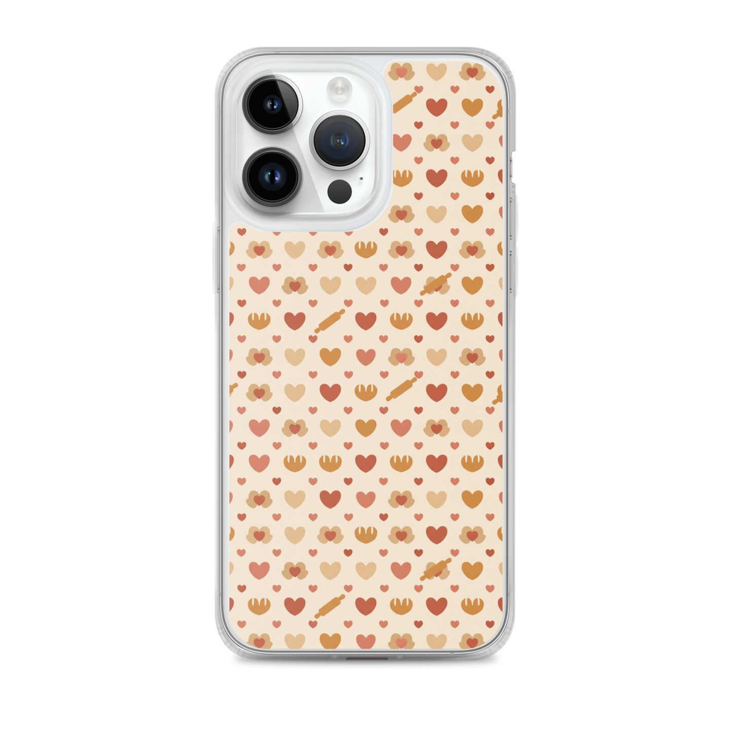 Tiny Hands Big Bakes Clear Case for iPhone® iPhone 14 Pro Max Bags & Accessories > Phone Cases ZomaModa