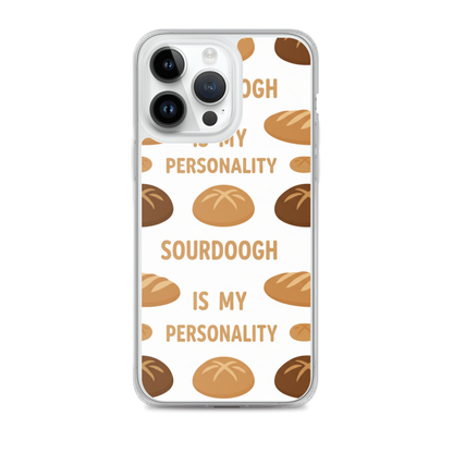 Sourdough Is My Personality Clear Case for iPhone® iPhone 14 Pro Max Bags & Accessories > Phone Cases ZomaModa