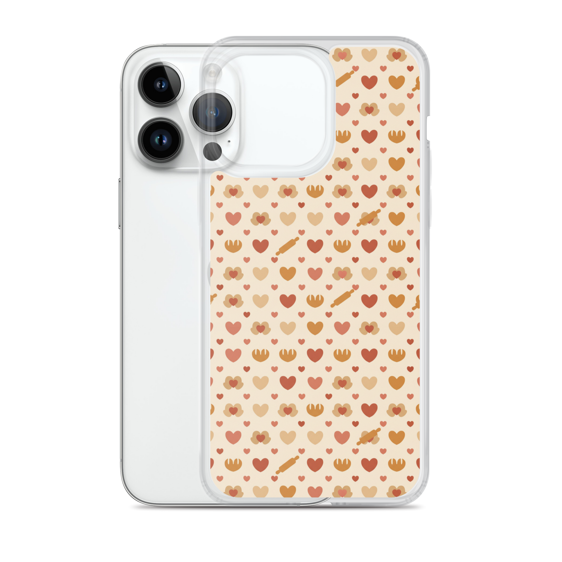 Tiny Hands Big Bakes Clear Case for iPhone® Bags & Accessories > Phone Cases ZomaModa