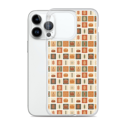 Retro Bread Stamp Clear Case for iPhone® Bags & Accessories > Phone Cases ZomaModa