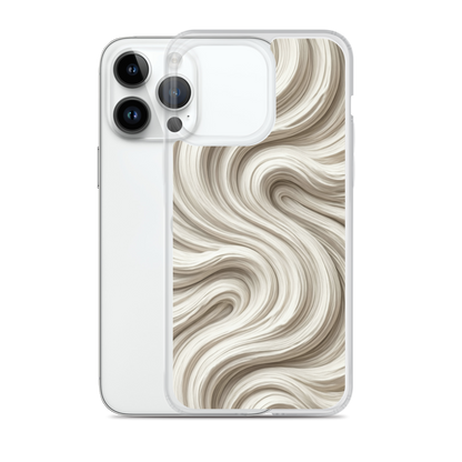 Minimal Flour Swirl Baking Clear Case for iPhone® Bags & Accessories > Phone Cases ZomaModa