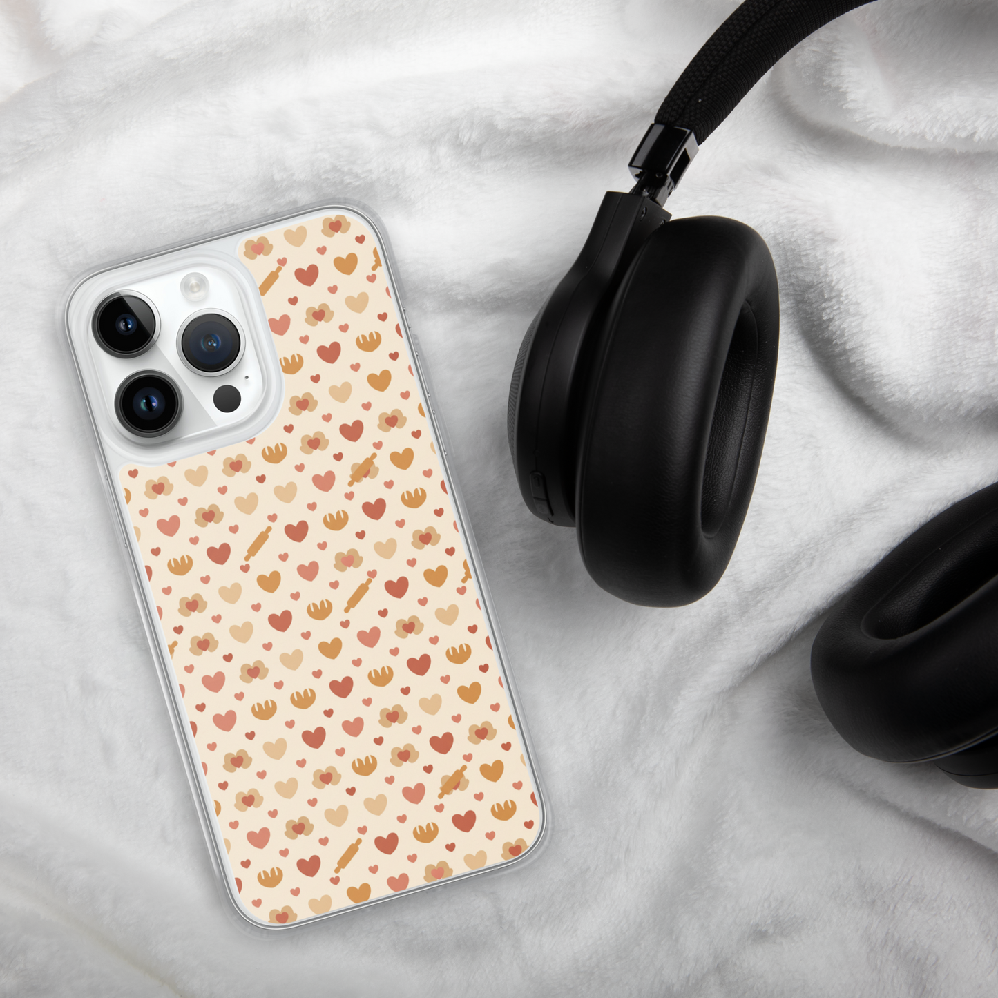 Tiny Hands Big Bakes Clear Case for iPhone® Bags & Accessories > Phone Cases ZomaModa