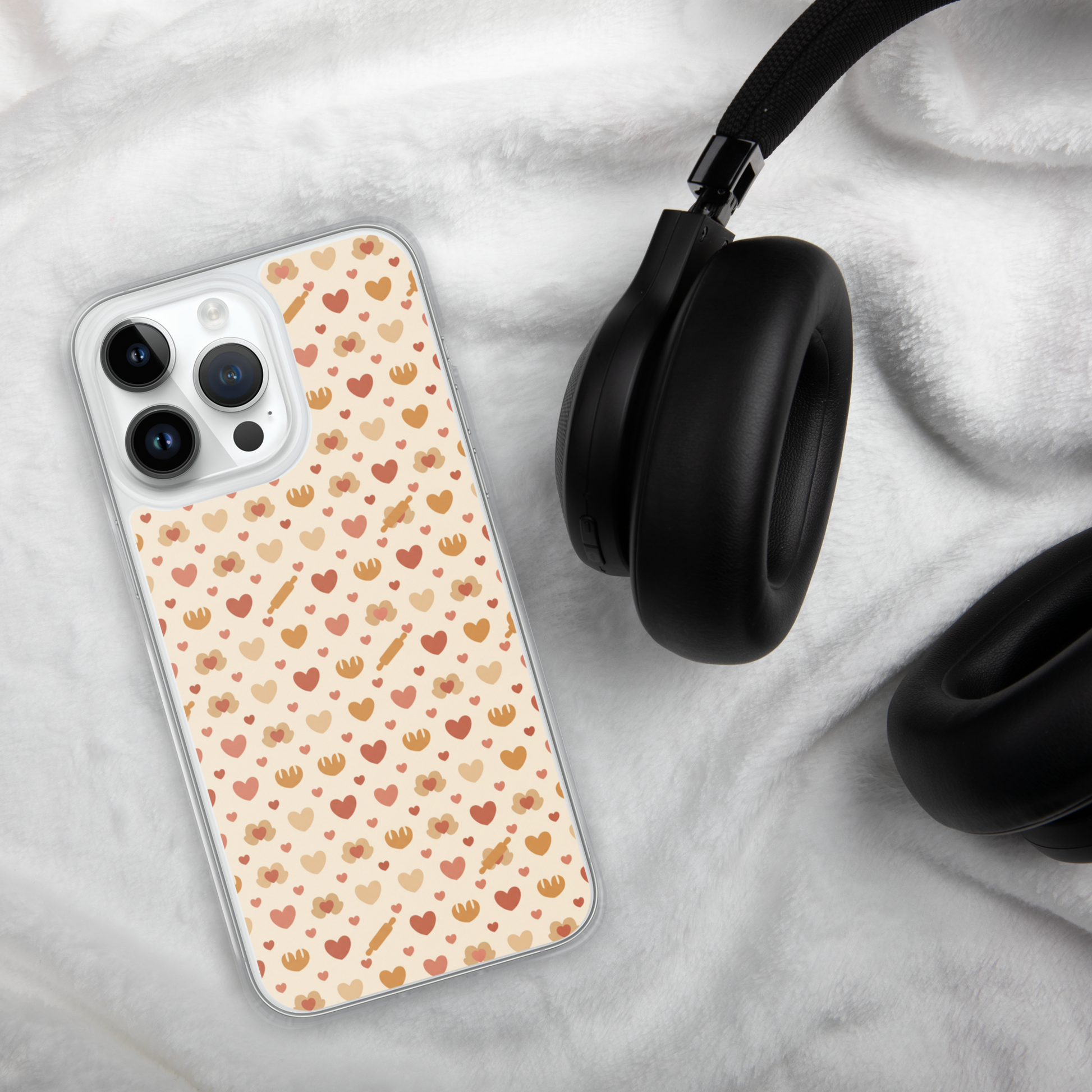 Tiny Hands Big Bakes Clear Case for iPhone® Bags & Accessories > Phone Cases ZomaModa