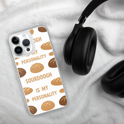 Sourdough Is My Personality Clear Case for iPhone® Bags & Accessories > Phone Cases ZomaModa