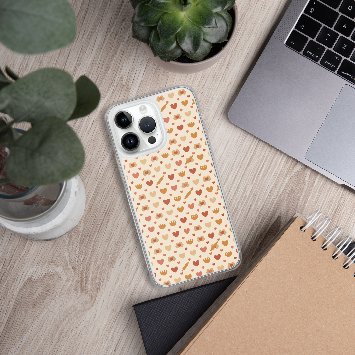 Tiny Hands Big Bakes Clear Case for iPhone® Bags & Accessories > Phone Cases ZomaModa