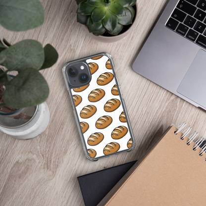 Floating Sourdough Loaves Pattern Clear Case for iPhone® Bags & Accessories > Phone Cases ZomaModa
