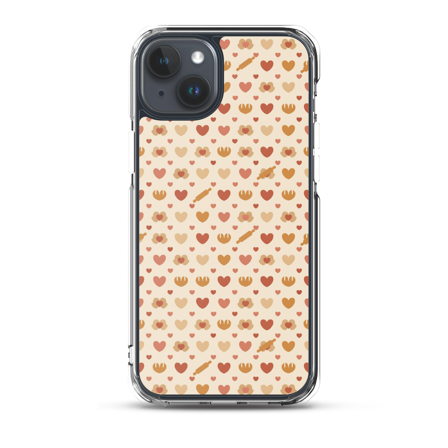 Tiny Hands Big Bakes Clear Case for iPhone® iPhone 15 Plus Bags & Accessories > Phone Cases ZomaModa