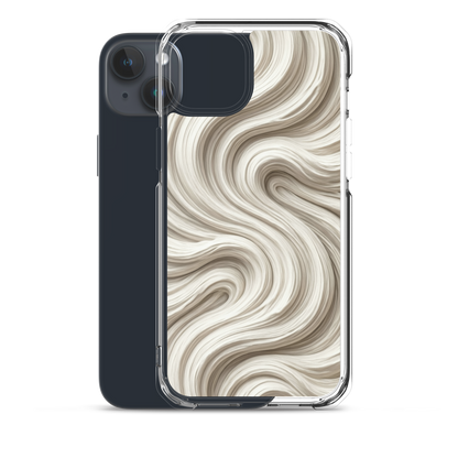 Minimal Flour Swirl Baking Clear Case for iPhone® Bags & Accessories > Phone Cases ZomaModa
