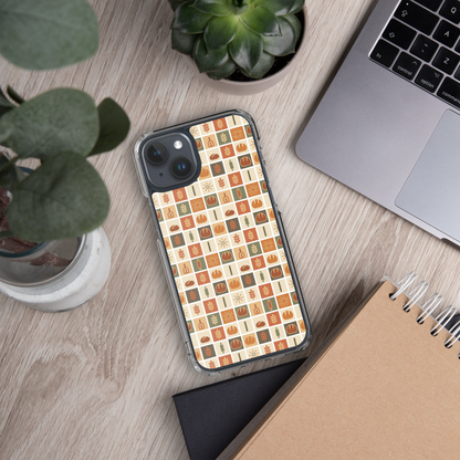 Retro Bread Stamp Clear Case for iPhone® Bags & Accessories > Phone Cases ZomaModa