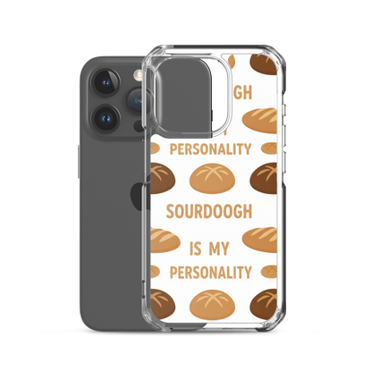 Sourdough Is My Personality Clear Case for iPhone® Bags & Accessories > Phone Cases ZomaModa