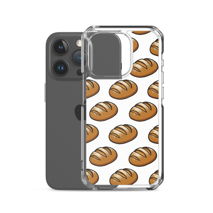Floating Sourdough Loaves Pattern Clear Case for iPhone® Bags & Accessories > Phone Cases ZomaModa