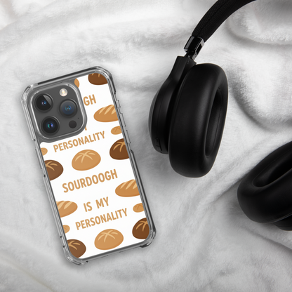 Sourdough Is My Personality Clear Case for iPhone® Bags & Accessories > Phone Cases ZomaModa