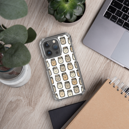 Cute Sourdough Starter Jars Clear Case for iPhone® Bags & Accessories > Phone Cases ZomaModa