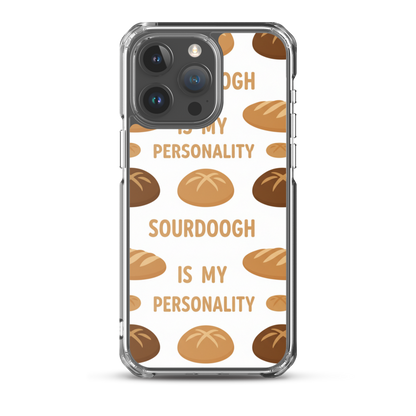 Sourdough Is My Personality Clear Case for iPhone® iPhone 15 Pro Max Bags & Accessories > Phone Cases ZomaModa
