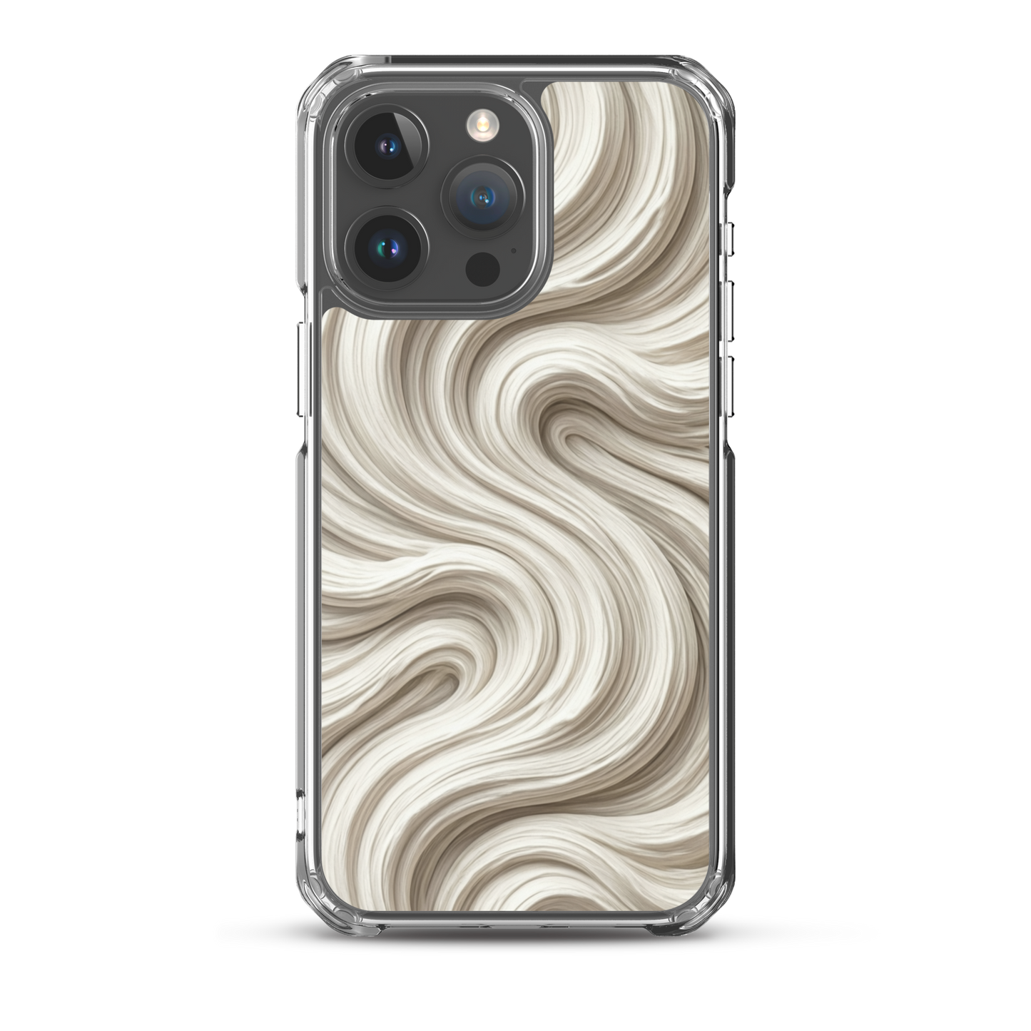 Minimal Flour Swirl Baking Clear Case for iPhone® iPhone 15 Pro Max Bags & Accessories > Phone Cases ZomaModa