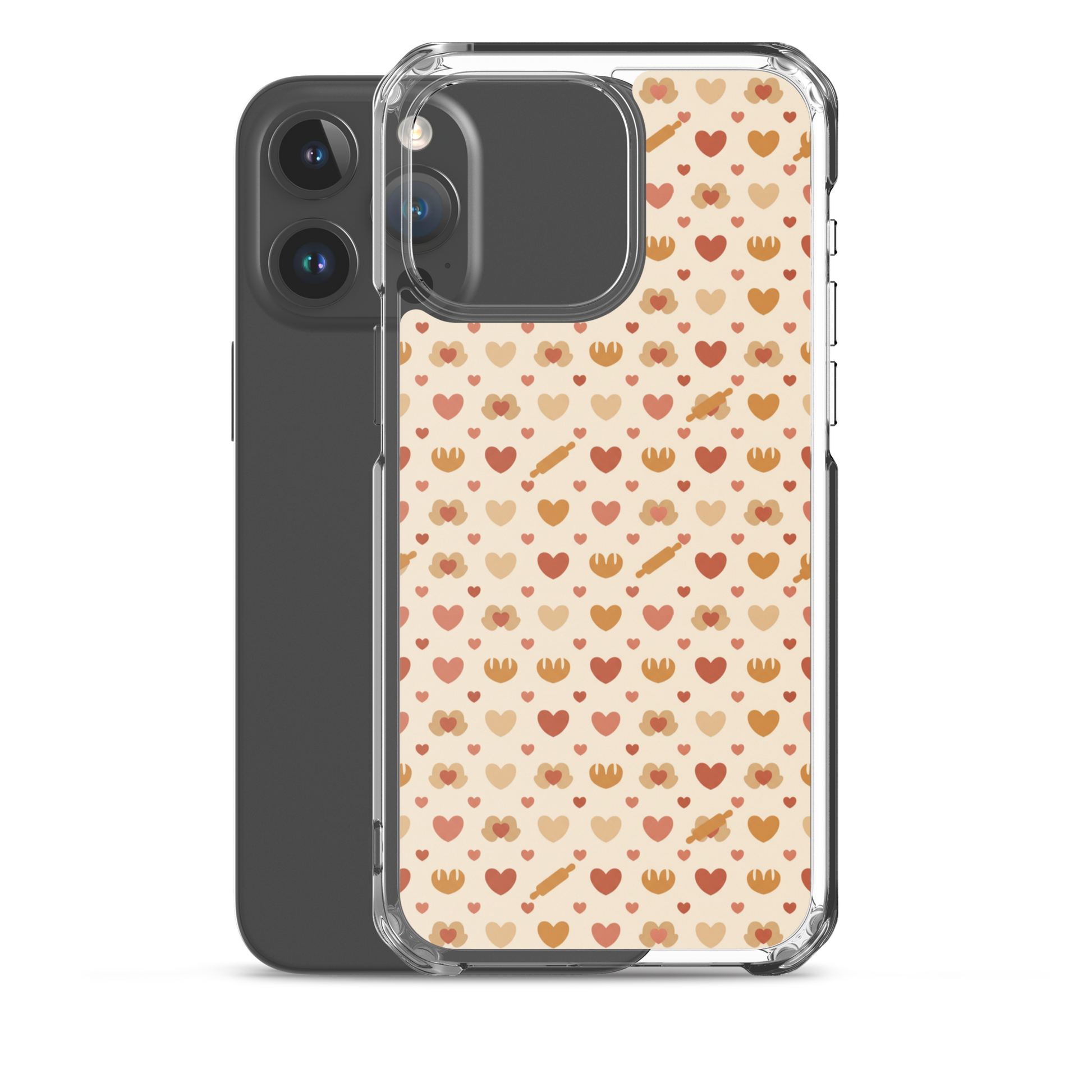 Tiny Hands Big Bakes Clear Case for iPhone® Bags & Accessories > Phone Cases ZomaModa