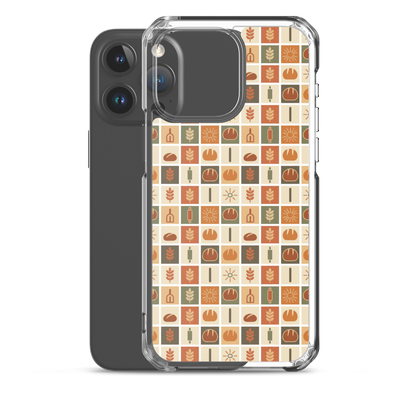 Retro Bread Stamp Clear Case for iPhone® Bags & Accessories > Phone Cases ZomaModa