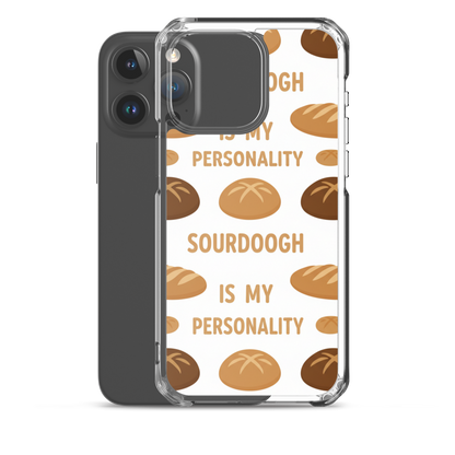 Sourdough Is My Personality Clear Case for iPhone® Bags & Accessories > Phone Cases ZomaModa