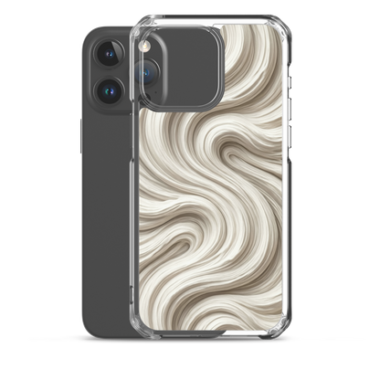 Minimal Flour Swirl Baking Clear Case for iPhone® Bags & Accessories > Phone Cases ZomaModa