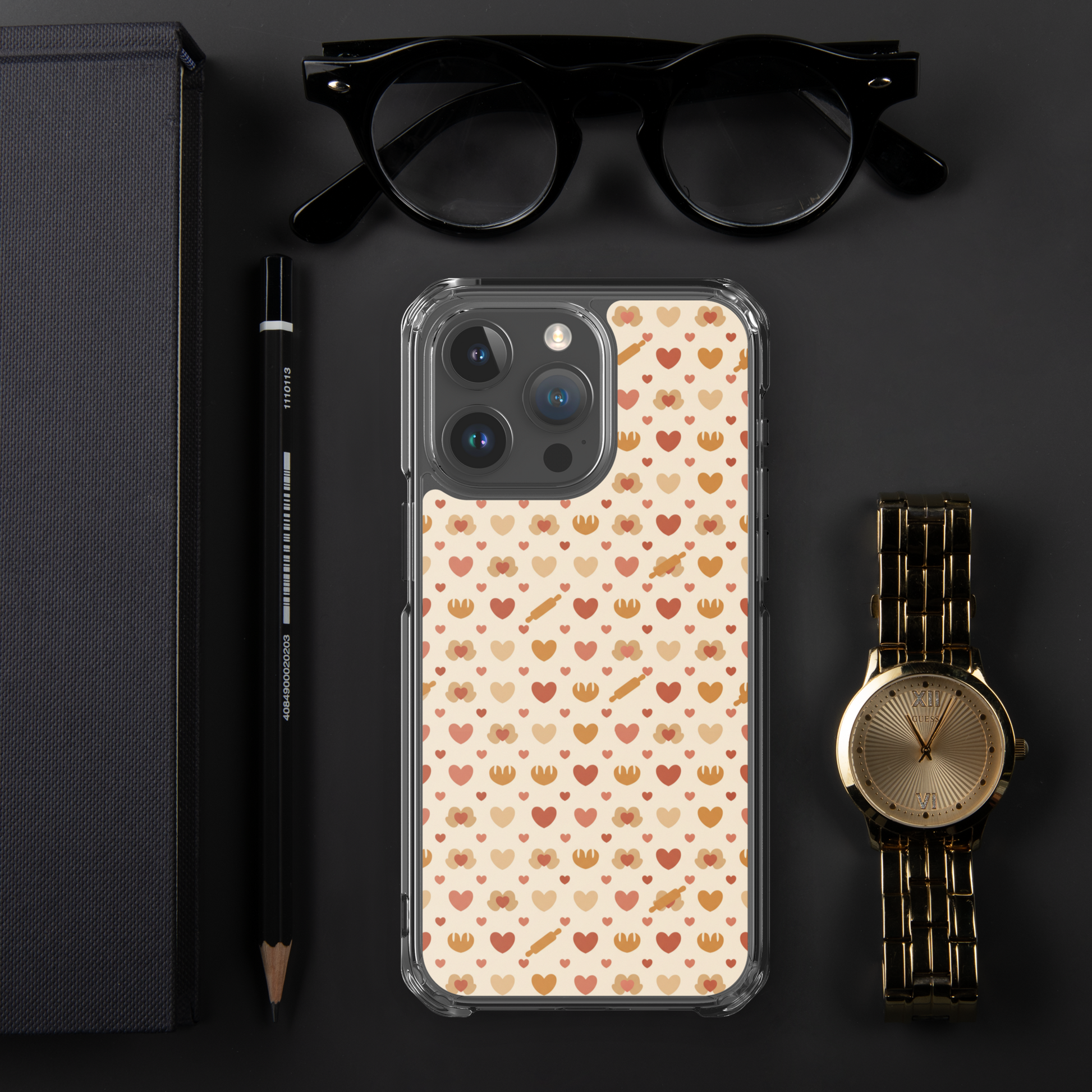 Tiny Hands Big Bakes Clear Case for iPhone® Bags & Accessories > Phone Cases ZomaModa