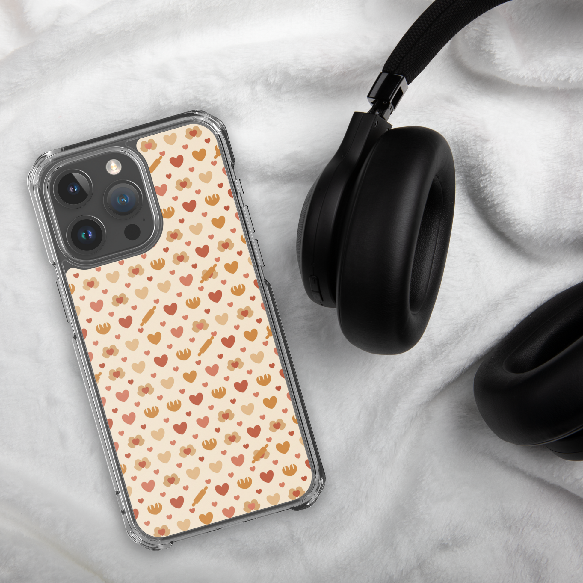 Tiny Hands Big Bakes Clear Case for iPhone® Bags & Accessories > Phone Cases ZomaModa