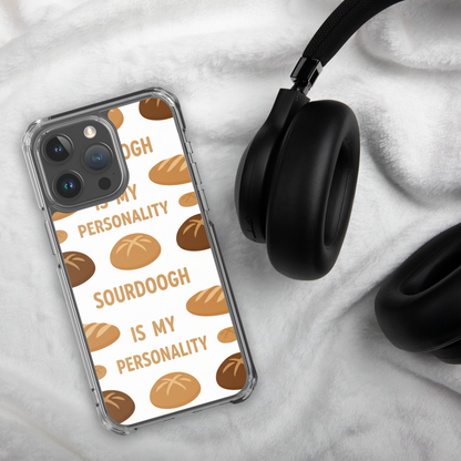 Sourdough Is My Personality Clear Case for iPhone® Bags & Accessories > Phone Cases ZomaModa