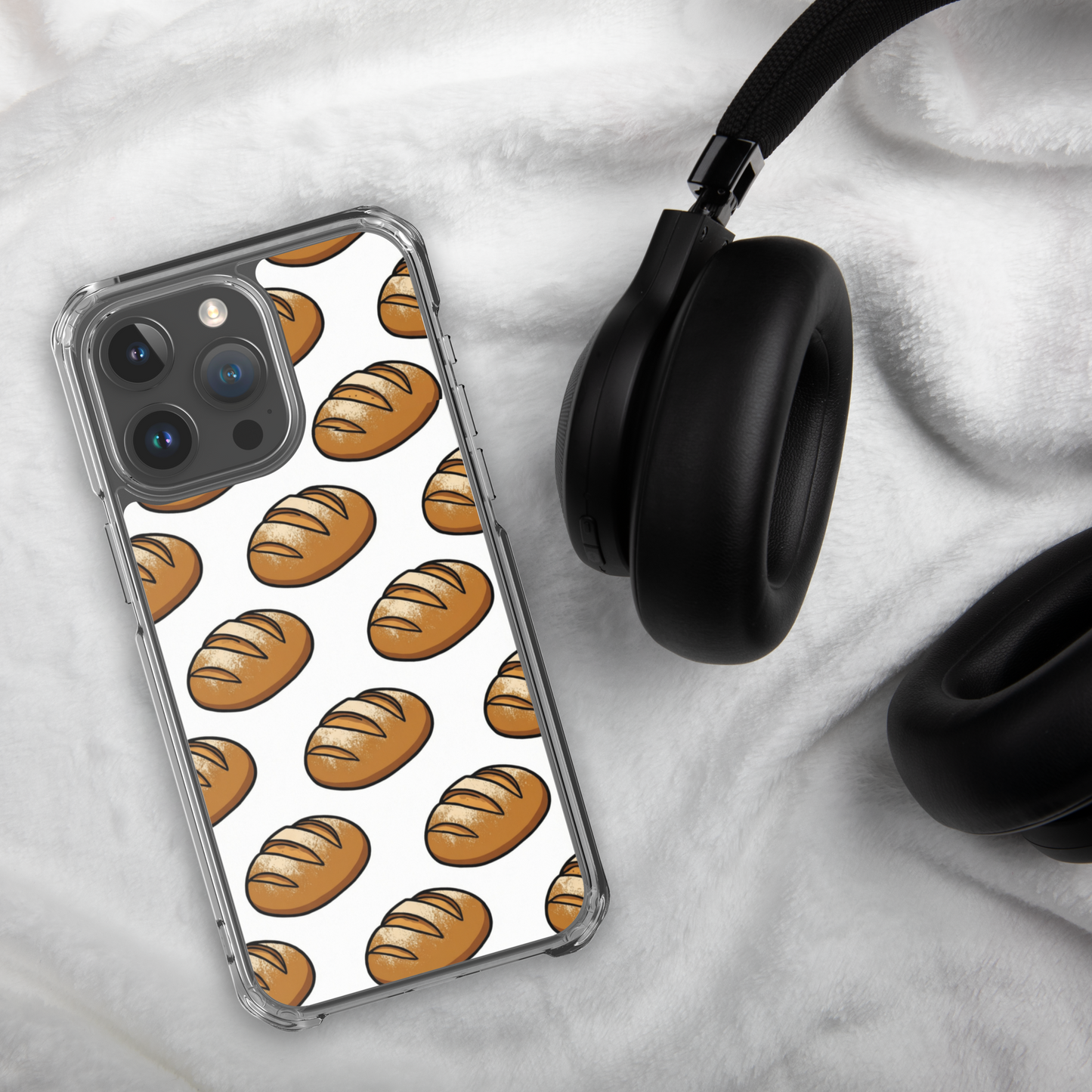 Floating Sourdough Loaves Pattern Clear Case for iPhone® Bags & Accessories > Phone Cases ZomaModa