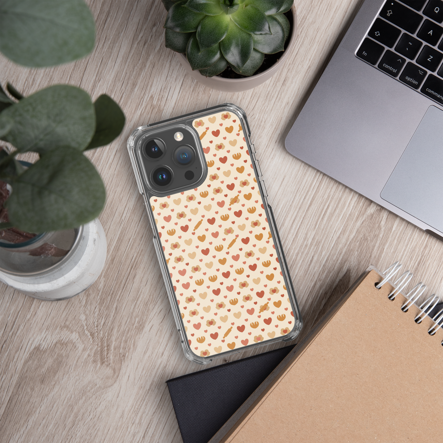 Tiny Hands Big Bakes Clear Case for iPhone® Bags & Accessories > Phone Cases ZomaModa