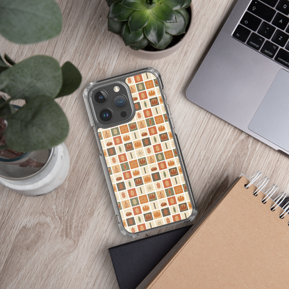 Retro Bread Stamp Clear Case for iPhone® Bags & Accessories > Phone Cases ZomaModa