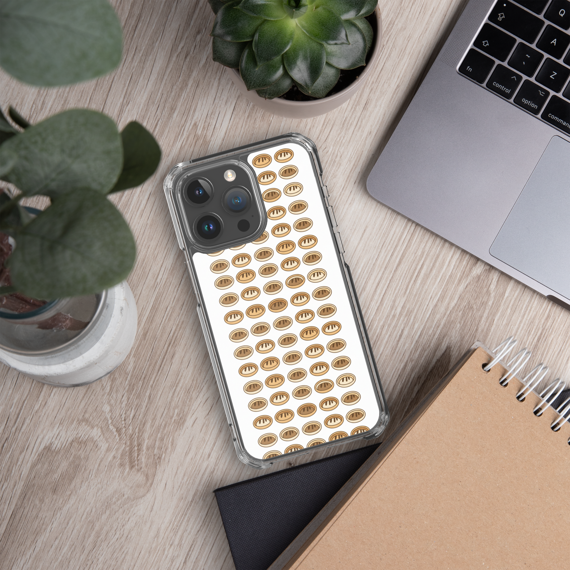 Proofing Basket Pattern Clear Case for iPhone® Bags & Accessories > Phone Cases ZomaModa