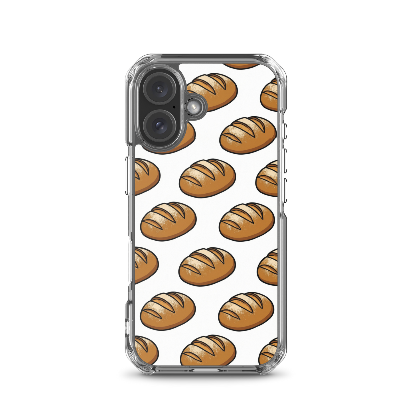 Floating Sourdough Loaves Pattern Clear Case for iPhone® iPhone 16 Bags & Accessories > Phone Cases ZomaModa