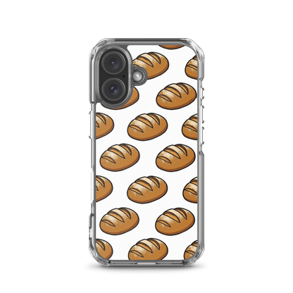 Floating Sourdough Loaves Pattern Clear Case for iPhone® iPhone 16 Bags & Accessories > Phone Cases ZomaModa