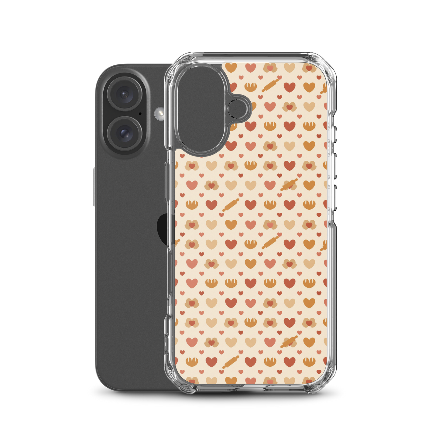 Tiny Hands Big Bakes Clear Case for iPhone® Bags & Accessories > Phone Cases ZomaModa