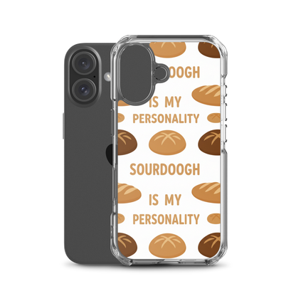 Sourdough Is My Personality Clear Case for iPhone® Bags & Accessories > Phone Cases ZomaModa