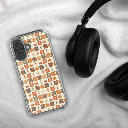 Retro Bread Stamp Clear Case for iPhone® Bags & Accessories > Phone Cases ZomaModa