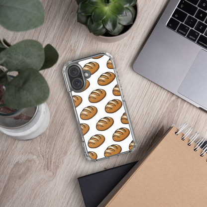 Floating Sourdough Loaves Pattern Clear Case for iPhone® Bags & Accessories > Phone Cases ZomaModa