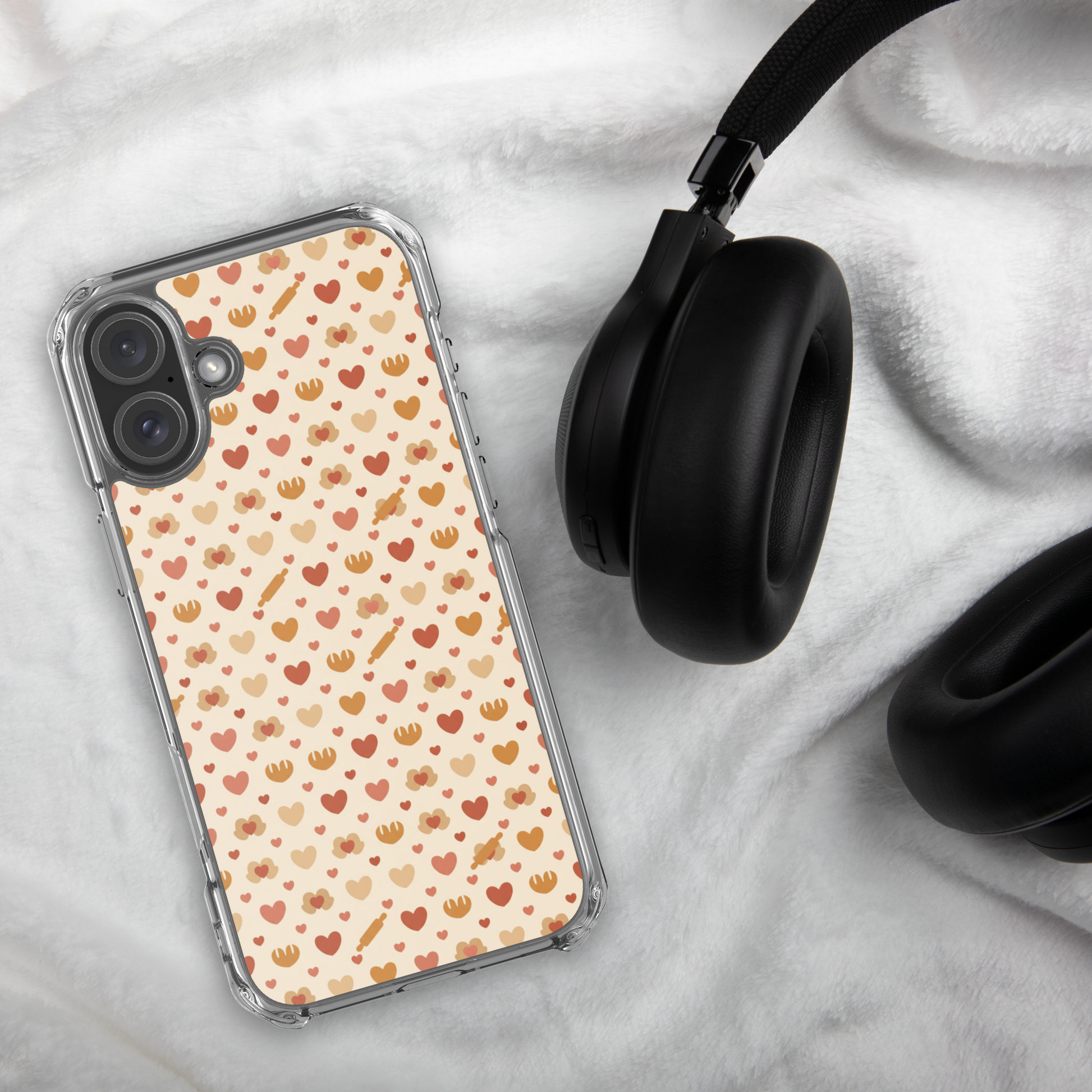 Tiny Hands Big Bakes Clear Case for iPhone® Bags & Accessories > Phone Cases ZomaModa