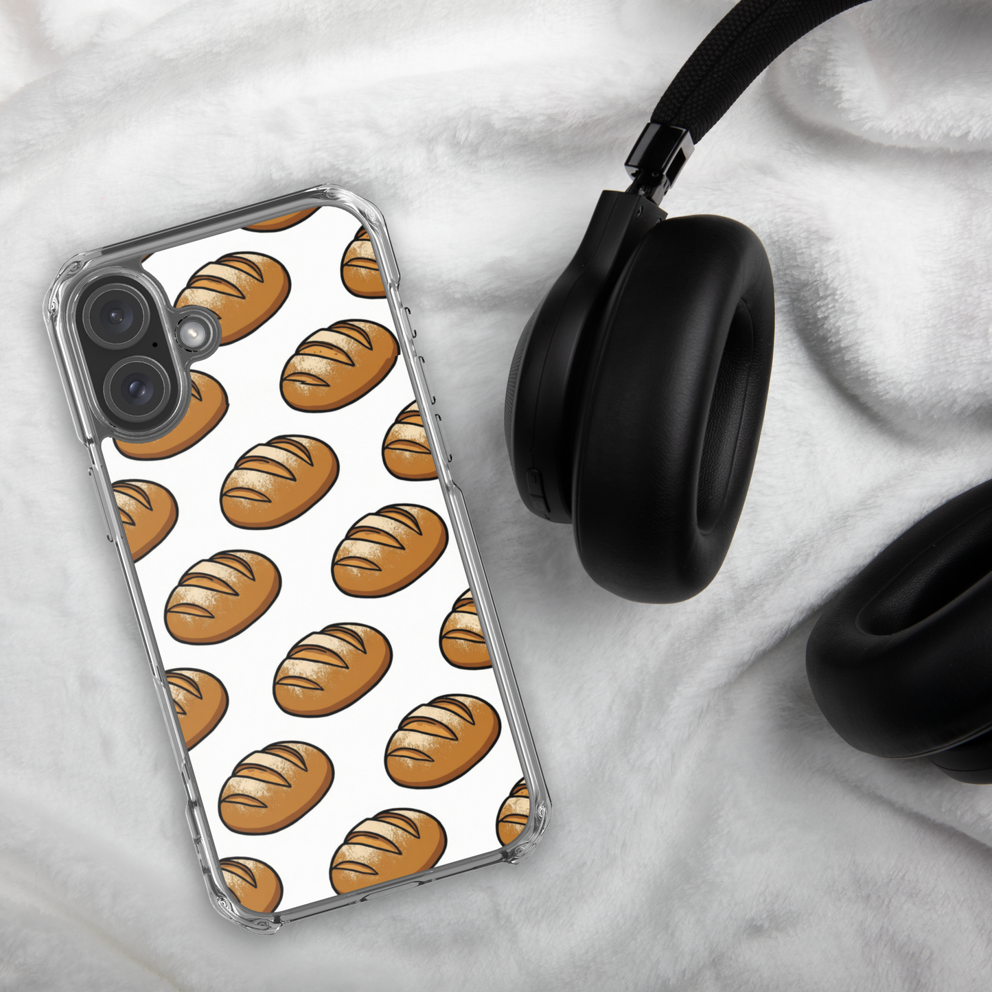 Floating Sourdough Loaves Pattern Clear Case for iPhone® Bags & Accessories > Phone Cases ZomaModa
