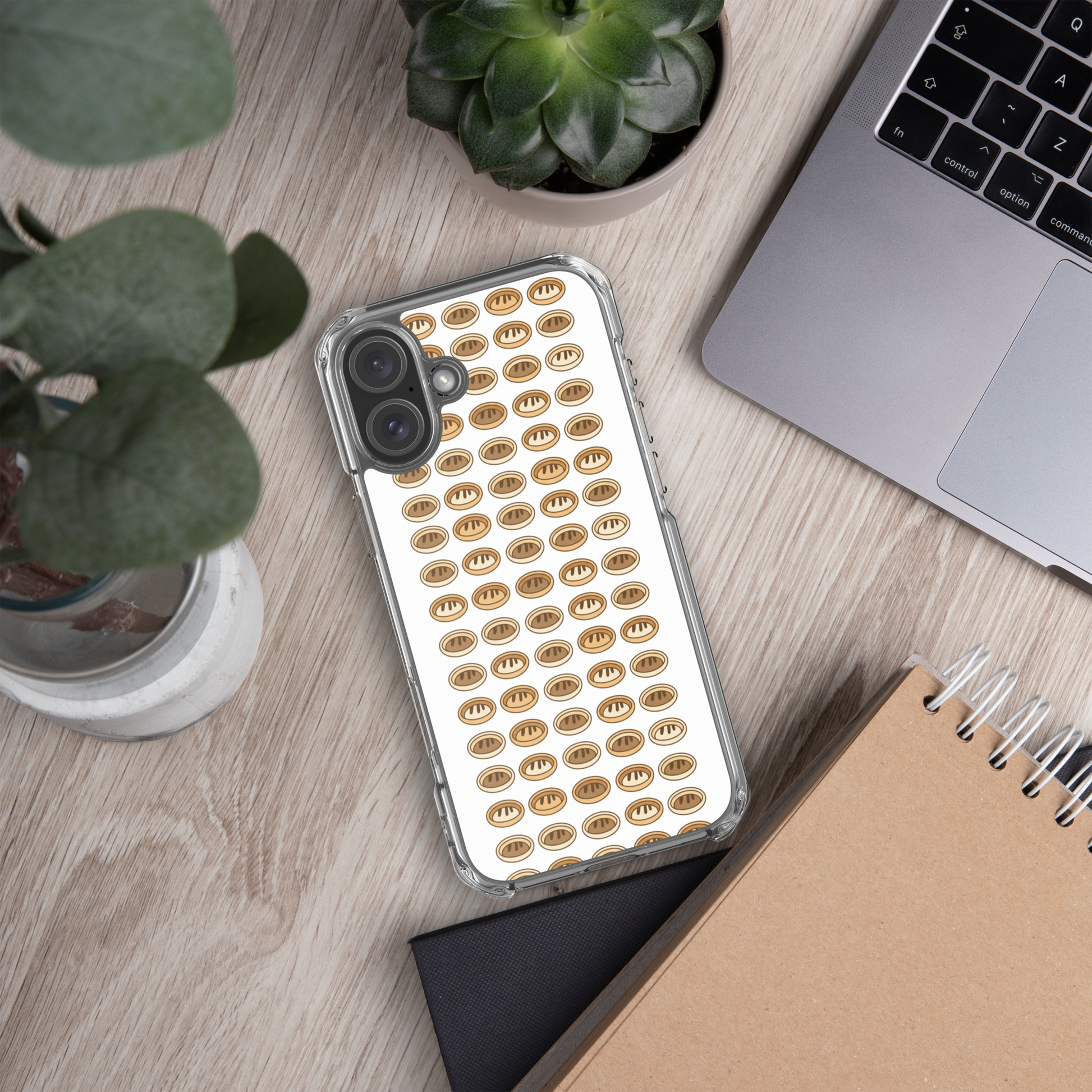 Proofing Basket Pattern Clear Case for iPhone® Bags & Accessories > Phone Cases ZomaModa