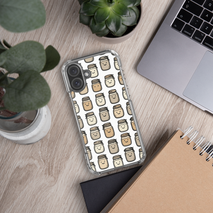 Cute Sourdough Starter Jars Clear Case for iPhone® Bags & Accessories > Phone Cases ZomaModa