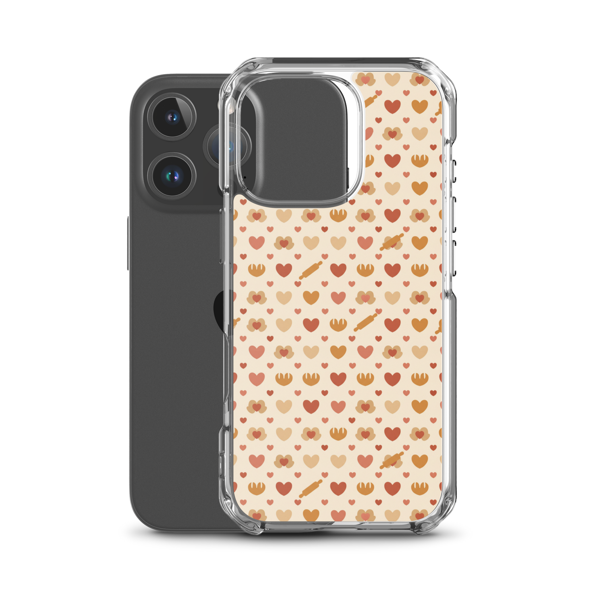 Tiny Hands Big Bakes Clear Case for iPhone® Bags & Accessories > Phone Cases ZomaModa