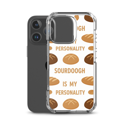 Sourdough Is My Personality Clear Case for iPhone® Bags & Accessories > Phone Cases ZomaModa