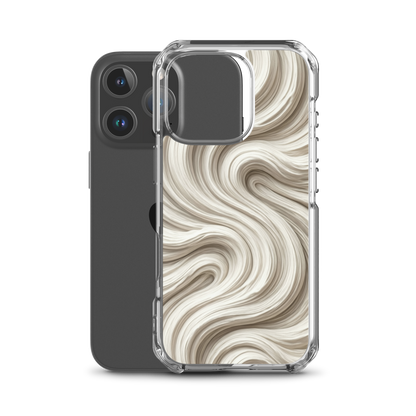 Minimal Flour Swirl Baking Clear Case for iPhone® Bags & Accessories > Phone Cases ZomaModa