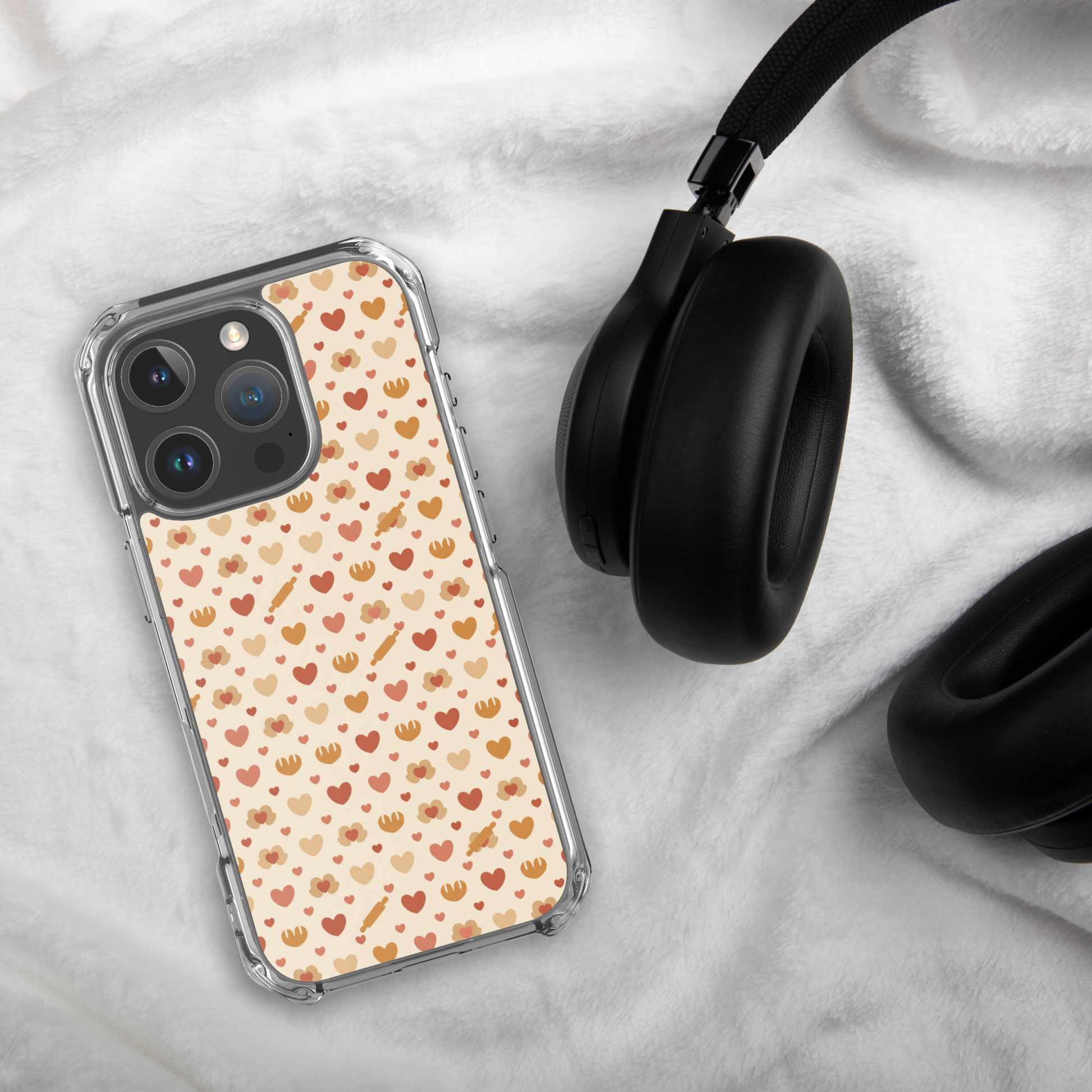 Tiny Hands Big Bakes Clear Case for iPhone® Bags & Accessories > Phone Cases ZomaModa