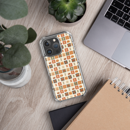 Retro Bread Stamp Clear Case for iPhone® Bags & Accessories > Phone Cases ZomaModa