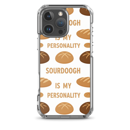 Sourdough Is My Personality Clear Case for iPhone® iPhone 16 Pro Max Bags & Accessories > Phone Cases ZomaModa