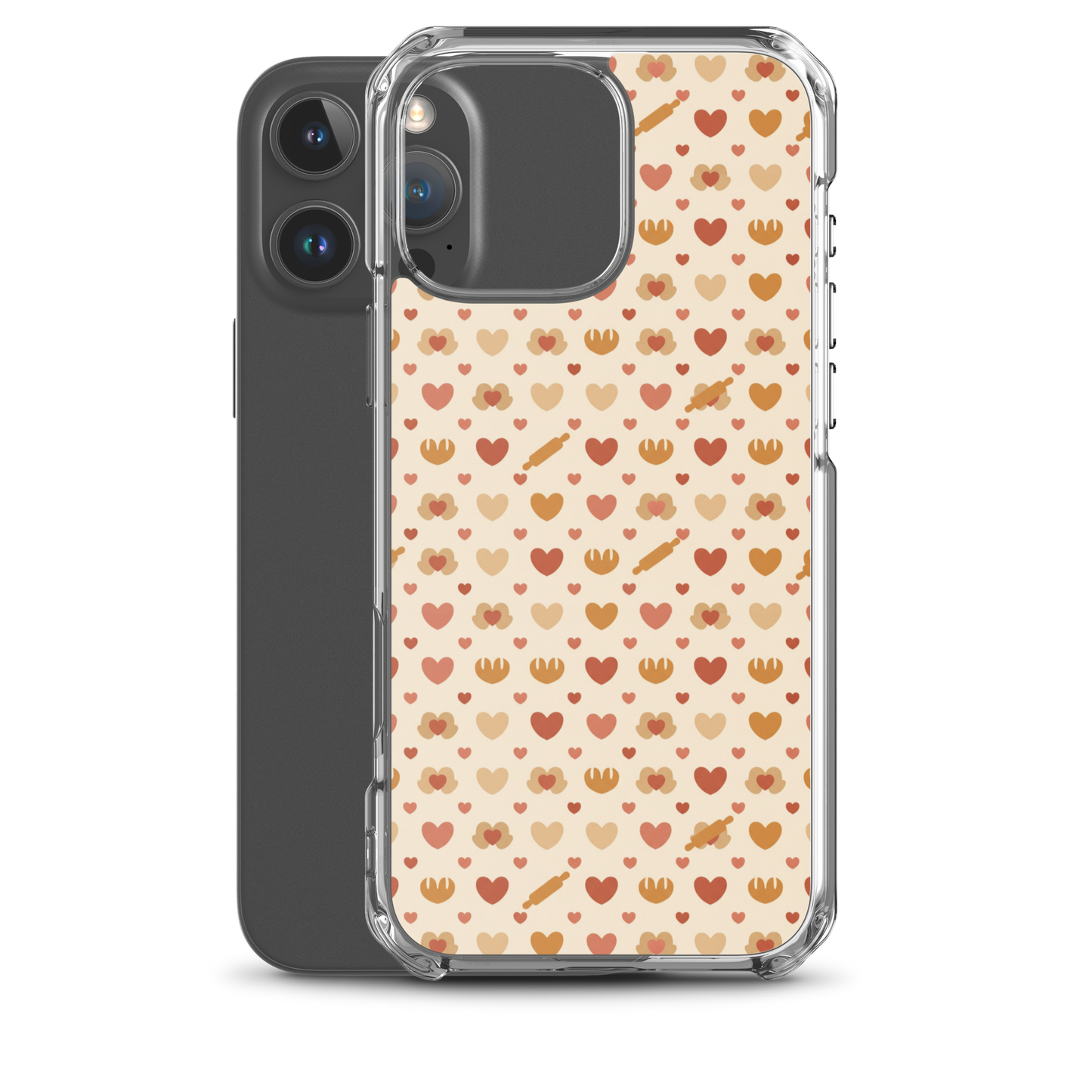 Tiny Hands Big Bakes Clear Case for iPhone® Bags & Accessories > Phone Cases ZomaModa