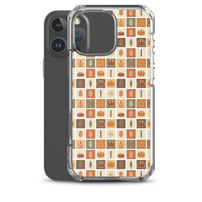 Retro Bread Stamp Clear Case for iPhone® Bags & Accessories > Phone Cases ZomaModa