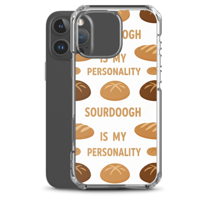 Sourdough Is My Personality Clear Case for iPhone® Bags & Accessories > Phone Cases ZomaModa